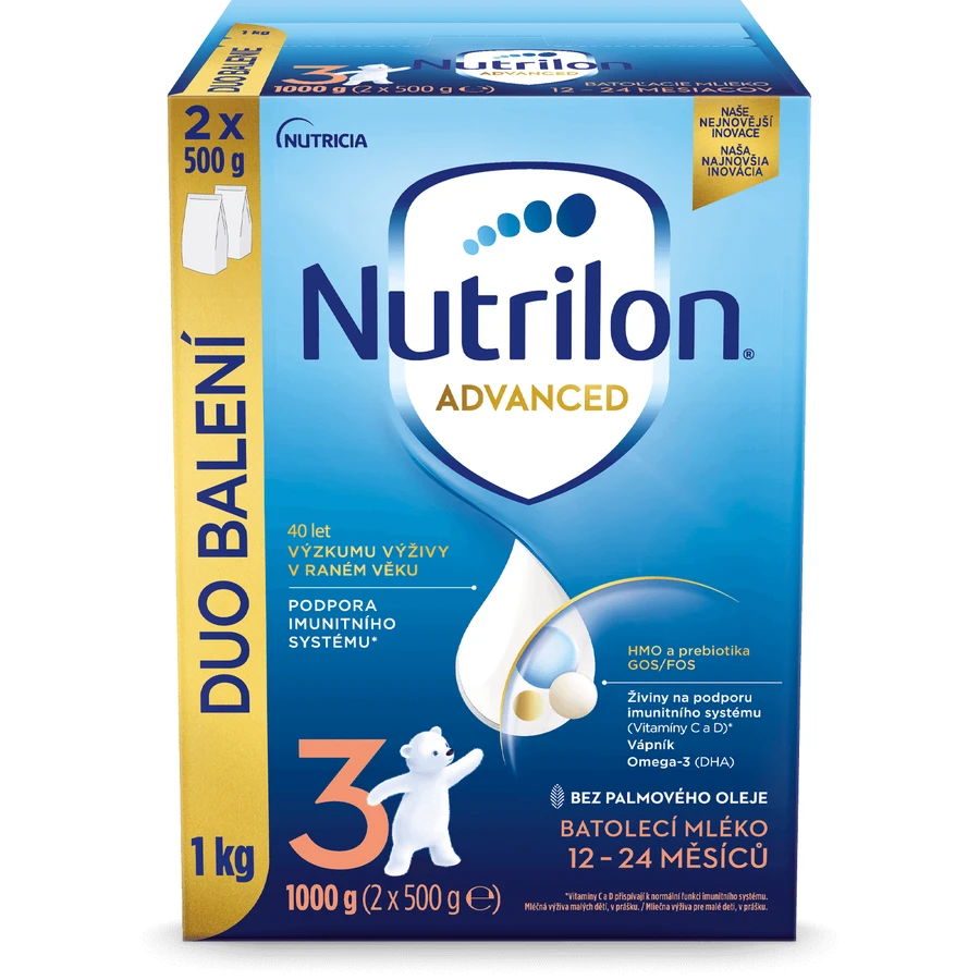 Суха молочна молочна суміш Nutrilon 3 малюк 1000 г: ціни та характеристики