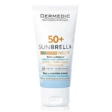Крем Sunbrella SPF 50+ для нормальной и сухой кожи и чувствительной кожи с хрупкими капиллярами, 50 г, Dermedic