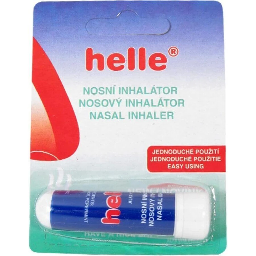 Назальные палочки Helle 1×1 шт, назальные палочки с ментолом: цены и характеристики