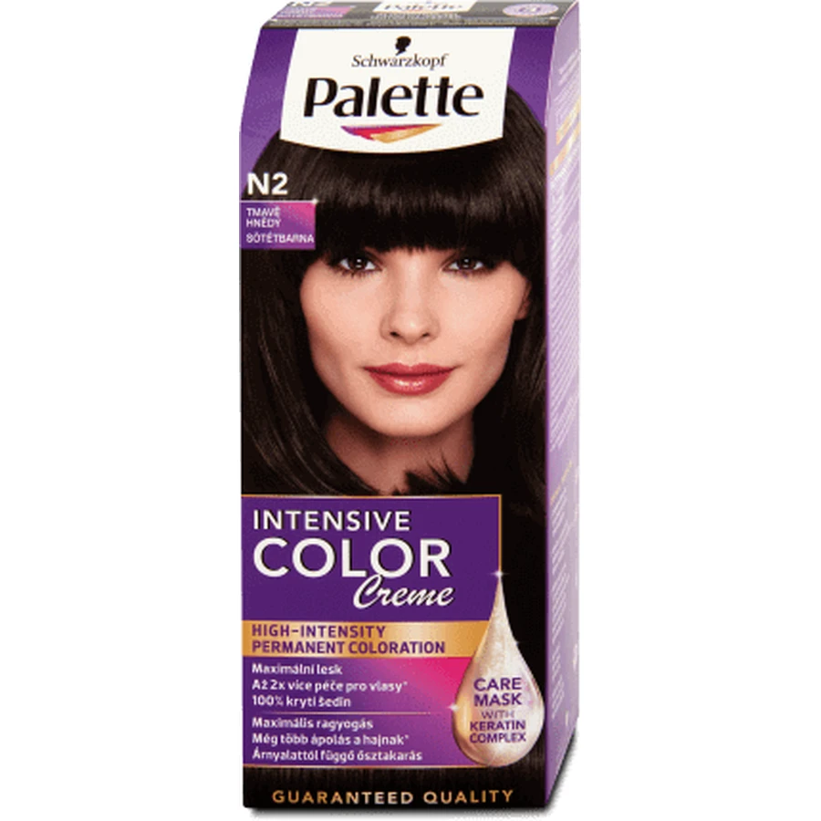 Palette Intensive Colour Palette Creme Permanent Colour Creme N2 (3-0) Dark, 1 шт.: цены и характеристики