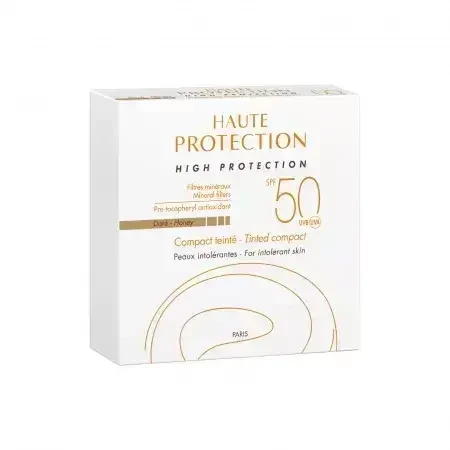 Тональний крем з високим ступенем захисту SPF 50+ Компактний бежевий, 10 г, Avene: ціни та характеристики