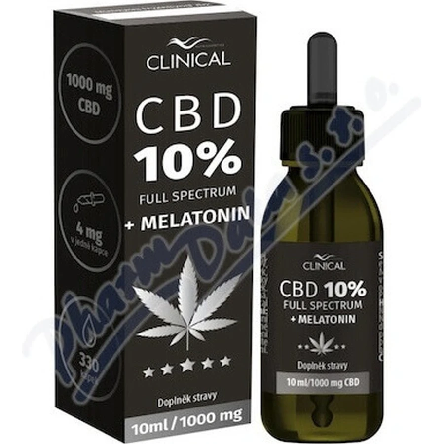 Pharma Activ CBD 10% Full Spectrum HEMP OIL 1×10 мл, конопляна олія: ціни та характеристики