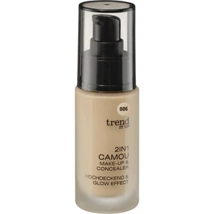 Trend !t up 2in1 Foundation Camou & Concealer - № 006, 30 мл