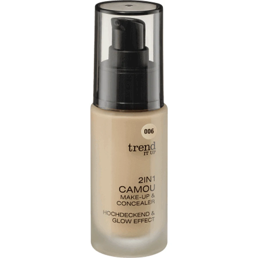 Trend !t up 2in1 Foundation Camou & Concealer - № 006, 30 мл: цены и характеристики