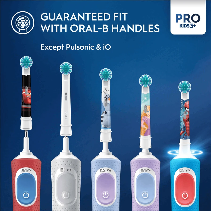 Сменные насадки Oral-B Pro Kids Spiderman 4 шт.: цены и характеристики