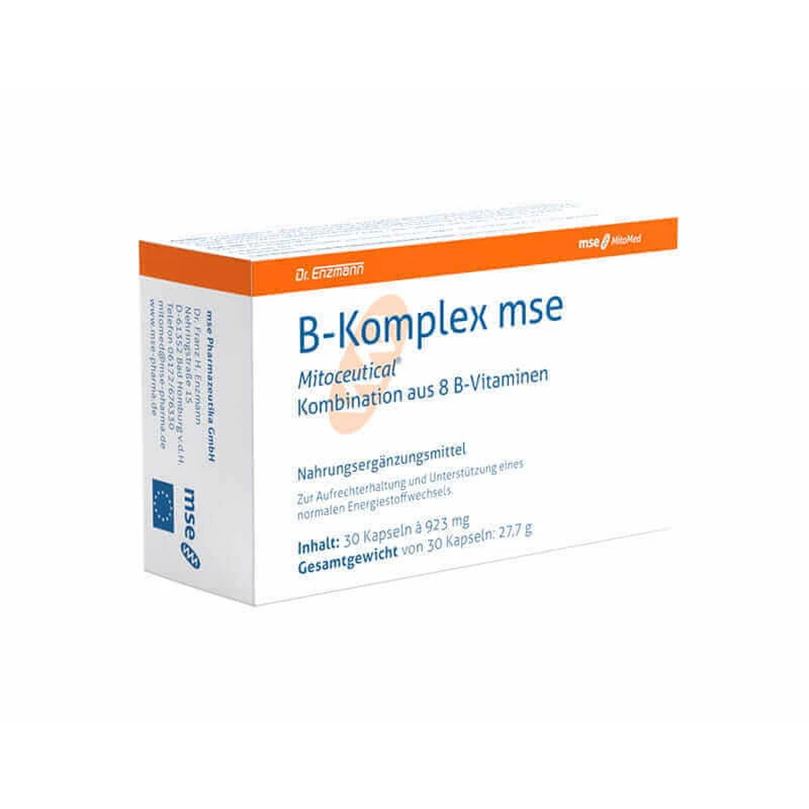 B-Complex 30 капсул MSE Dr Enzmann: цены и характеристики