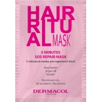 Dermacol HAIR RITUAL 5-хвилинна маска для відновлення волосся 1×15 мл, маска для волосся: ціни та характеристики