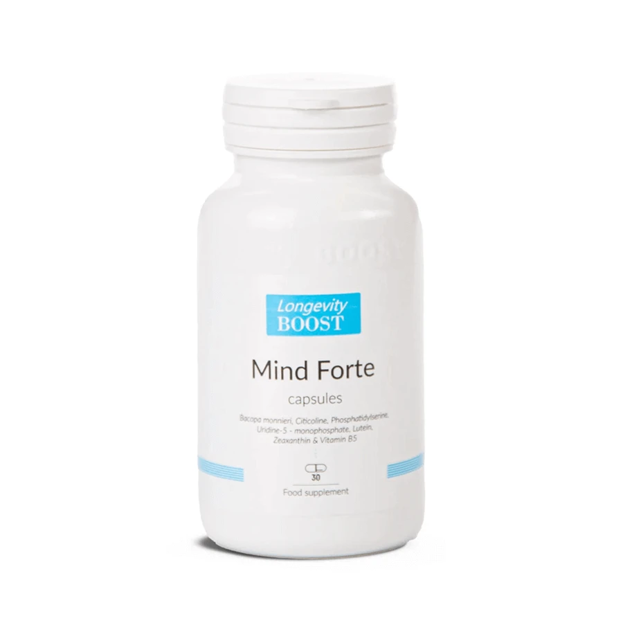 Mind Forte, 30 капсул, Longevity Boost: ціни та характеристики