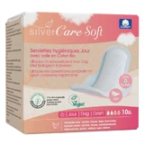 Silver Care Мягкие, ультратонкие ватные диски, с крылышками, на день, 10 шт.