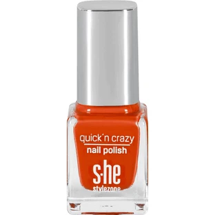 S-he color&style Quick'n crazy лак для ногтей 323/811, 6 мл