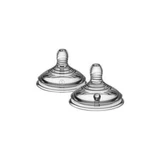Соска с медленным потоком Closer to nature, + 0 месяцев, 2 шт, Tommee Tippee