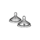 Соска с медленным потоком Closer to nature, + 0 месяцев, 2 шт, Tommee Tippee