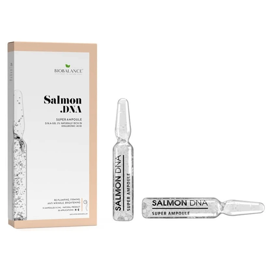 Сироватка-концентрат для обличчя Bio Balance Salmon D.N.A антивікова, ампули 2 мл, 10 шт.: ціни та характеристики