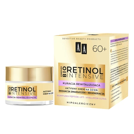Активний денний крем Oceanic AA Retinol Intensive 60+ для зменшення зморшок + регенерація, 50 мл: ціни та характеристики