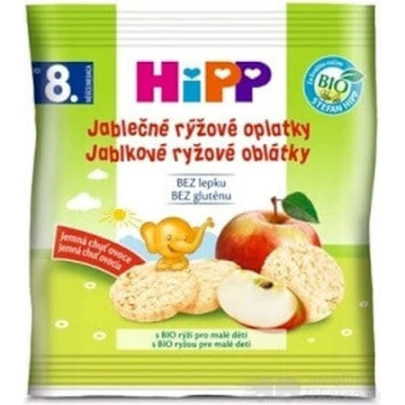 HiPP BIO WAFFLES Яблучно-рисові вафлі 1×30 г, яблучно-рисові вафлі: ціни та характеристики