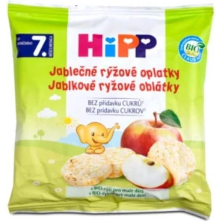HiPP BIO WAFFLES Яблучно-рисові вафлі 1×30 г, яблучно-рисові вафлі: ціни та характеристики