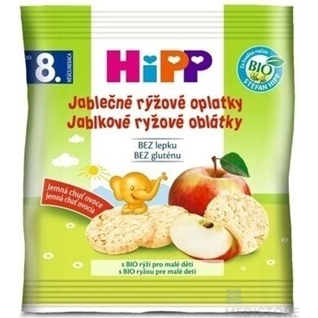HiPP BIO WAFFLES Яблучно-рисові вафлі 1×30 г, яблучно-рисові вафлі: ціни та характеристики
