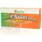Naturica CHROM із зеленим чаєм та клітковиною 1×30 шт, табл (хром 35 мкг): ціни та характеристики