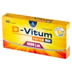 D-Vitum Forte Max 4000 МО, 60 капсул: ціни та характеристики