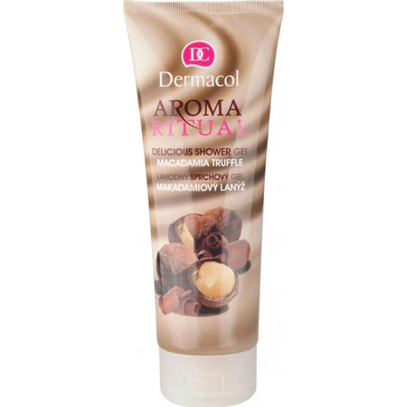 Гель для душу Dermacol Aroma Ritual Macadamia Truffle 1×250 мл, горіховий аромат: ціни та характеристики