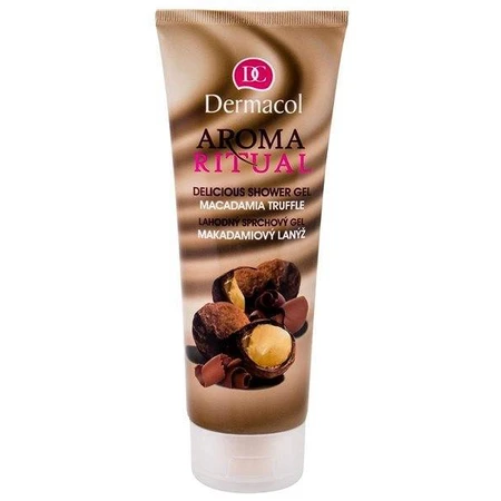 Гель для душу Dermacol Aroma Ritual Macadamia Truffle 1×250 мл, горіховий аромат: ціни та характеристики
