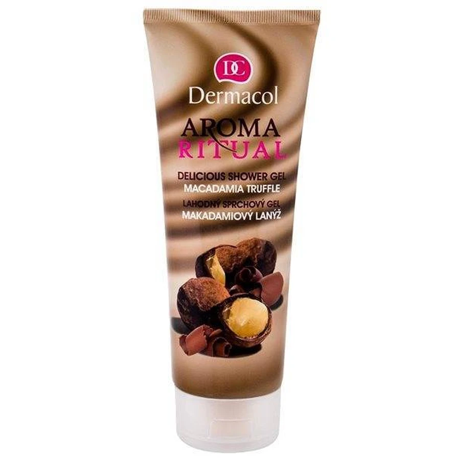 Гель для душу Dermacol Aroma Ritual Macadamia Truffle 1×250 мл, горіховий аромат: ціни та характеристики
