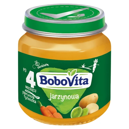 BoboVita Zupa jarzynowa, після 4 місяців, 125 г: ціни та характеристики