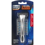 Balea MEN Бритва 3 лезвия + 4 заправки, 1 шт.