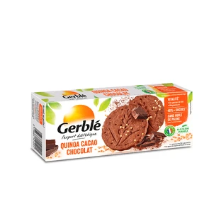 Диетическое печенье с киноа и какао, 132 г, Gerble