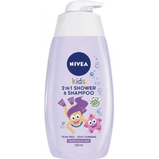NIVEA Kids Дитячий гель для душу GIRL 500 мл 1×500 мл, гель для душу