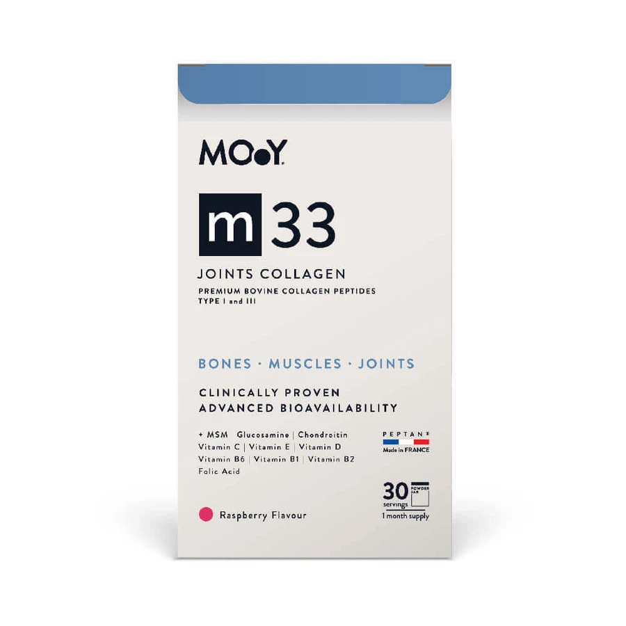 Бычий коллаген для суставов, со вкусом малины m33, 390 г, Molecules Of Youth: цены и характеристики