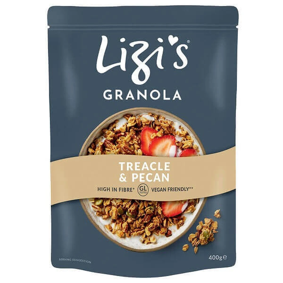 Мусли с патокой и пеканом, 400 г, Lizi's Granola: цены и характеристики
