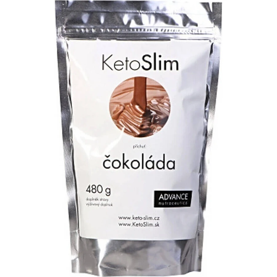 KetoSlim, зі смаком шоколаду 480 г - протеїновий коктейль 1×480 г, дієтична добавка: ціни та характеристики