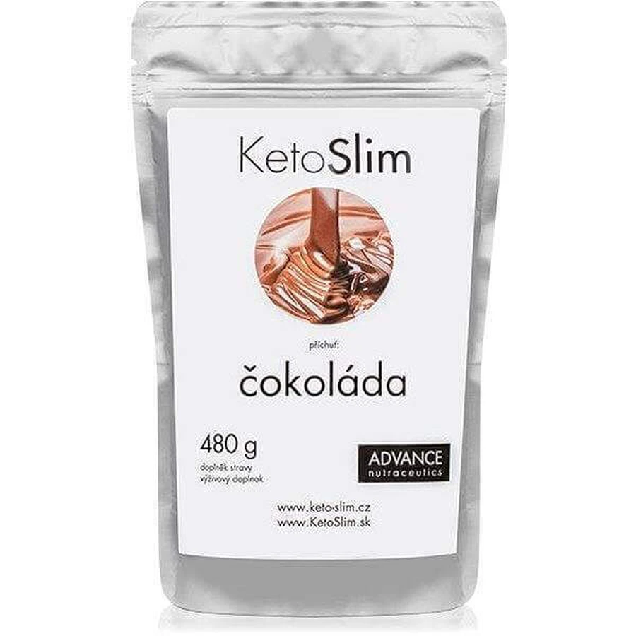 KetoSlim, зі смаком шоколаду 480 г - протеїновий коктейль 1×480 г, дієтична добавка: ціни та характеристики