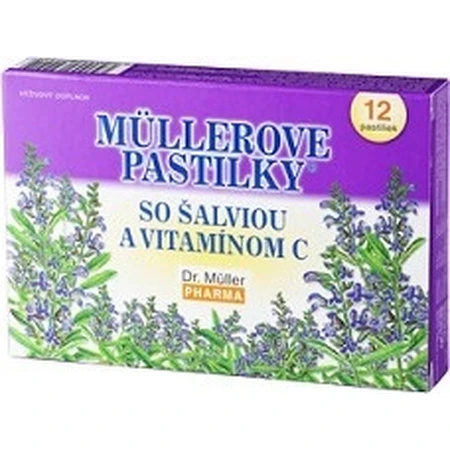 MÜLLER'S PASTILLS ALVIA AND VITAMIN C 1×24 шт, от простуды: цены и характеристики