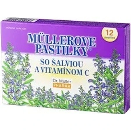 MÜLLER'S PASTILLS ALVIA AND VITAMIN C 1×24 шт, от простуды: цены и характеристики