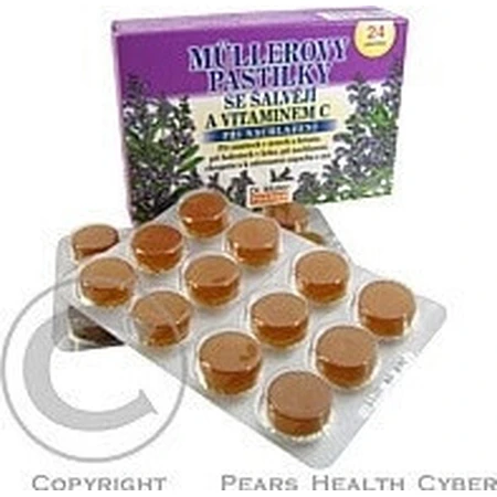 MÜLLER'S PASTILLS ALVIA AND VITAMIN C 1×24 шт, от простуды: цены и характеристики