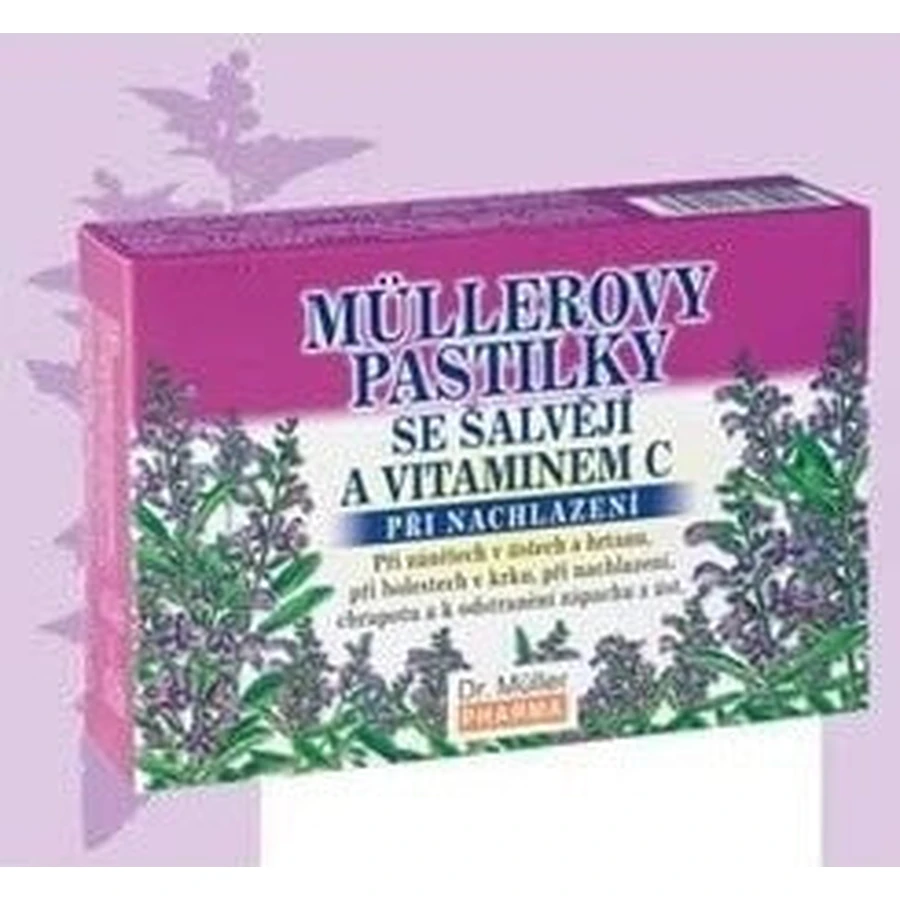 MÜLLER'S PASTILLS ALVIA AND VITAMIN C 1×24 шт, от простуды: цены и характеристики