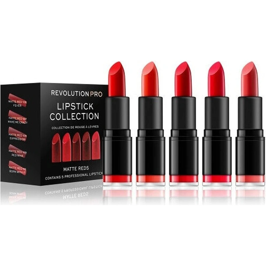 Набор помад Revolution PRO Matte Reds 1×5 шт, набор помад: цены и характеристики