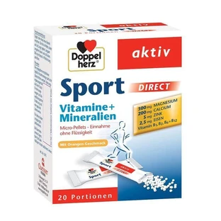 Минеральные витамины Sport Direct, 20 пакетиков, Doppelherz