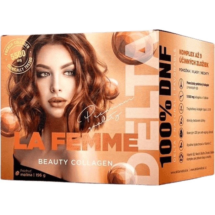 Delta LA FEMME beauty COLLAGEN со вкусом малины, порошок 196 г: цены и характеристики