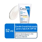 Зволожуючий крем для нормальної та сухої шкіри з SPF 50, 52 мл, CeraVe: ціни та характеристики