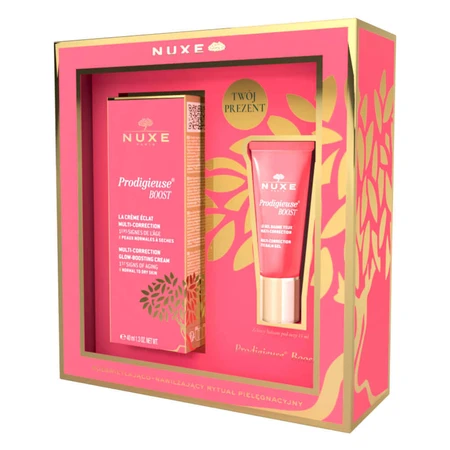 Набор Nuxe Prodigieuse Boost, осветляющий крем для сухой кожи, 40 мл + бальзам для век, 15 мл: цены и характеристики