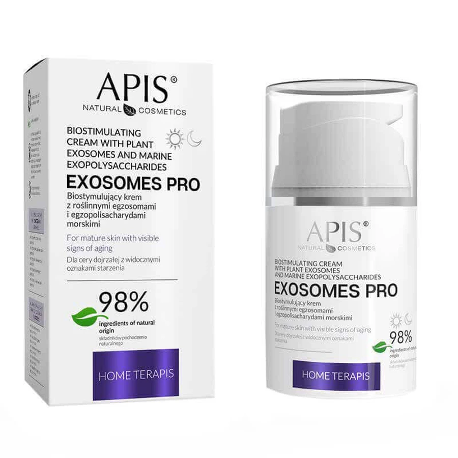 Apis Exosomes Pro Home Terapis, биостимулирующий крем с экзосомами, 50 мл: цены и характеристики