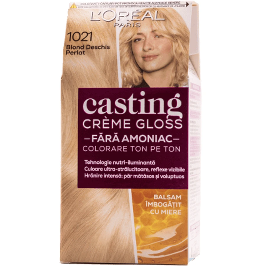 Loreal Paris CASTING CREME GLOSS CASTING CREME GLOSS Цвет pr 1021 Светлый блондин, 1 шт.: цены и характеристики