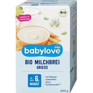 Babylove Grey с молоком, 600 г