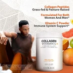 Codeage Collagen Collagen Vitamin C+, гідролізований колаген з вітаміном С та гіалуроновою кислотою, 283 г, GNC, GNC: ціни та характеристики