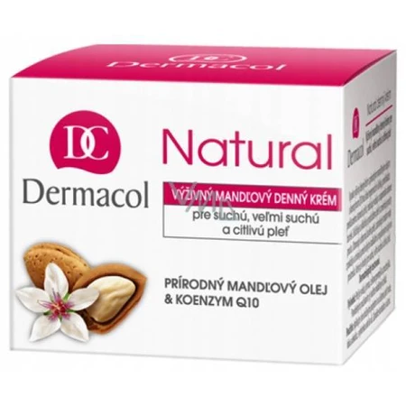 DERMACOL NATURAL Миндальный дневной крем 1×50 мл, дневной крем: цены и характеристики