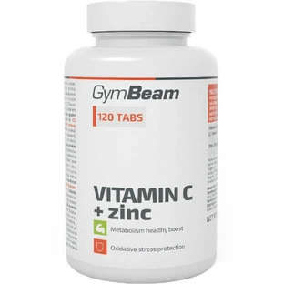 GymBeam Витамин C + Цинк 120 таблеток