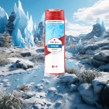 Old Spice, душ для тела, волос и лица 3 в 1, Охлаждающий, 400 мл: цены и характеристики